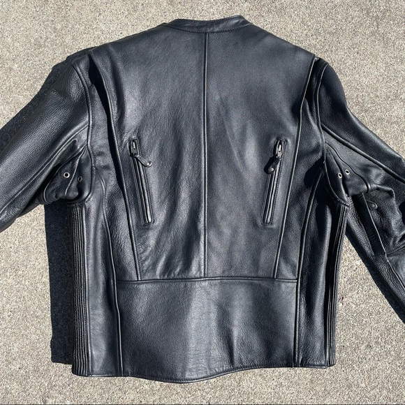 Street & Steel Leather Motorcycle Jacket - Picture 2 of 6